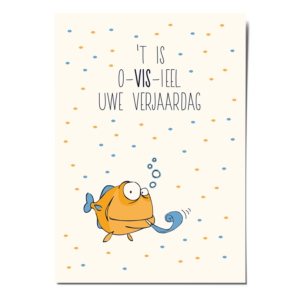 Verjaardag Vis
